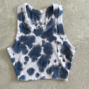 Katie J NYC Livi ribbed cropped tank